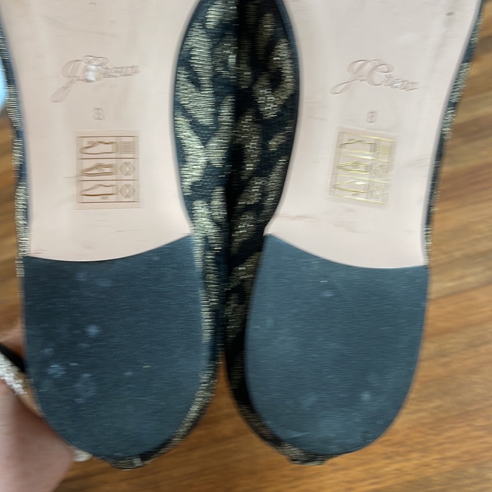 J. Crew animal print loafers. NWOT size 8 - Picture 10 of 10